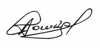 образец оттиска факсимиле