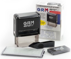 Фото самонаборного штампа GRM